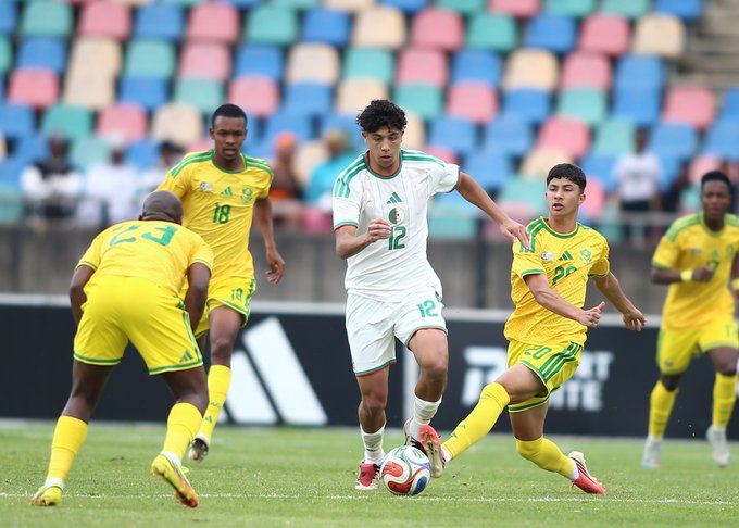 Video: The national under-23 team draws 1-1 in a friendly match against South Africa.