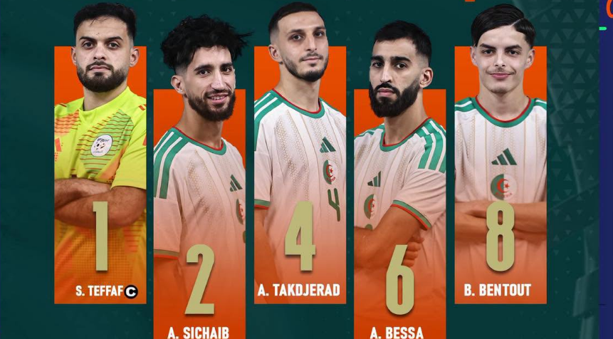 الإفصاح عن تشكيل منتخبنا الوطني لكرة القدم داخل الصالات لملاقاة زامبيا.