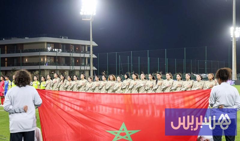 المغرب يغادر مونديال الناشئات بهزيمة قاسية بنتيجة ستة أهداف.