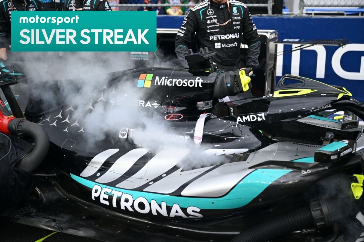 George Russell aims for the upcoming US race as he prepares for a potential grid penalty due to a Mercedes engine change.