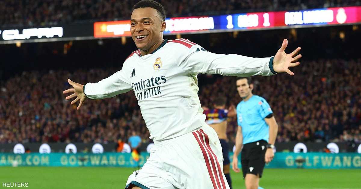 رقم قياسي في الكلاسيكو.. مبابي يتفوق على رونالدو وبنزيمة