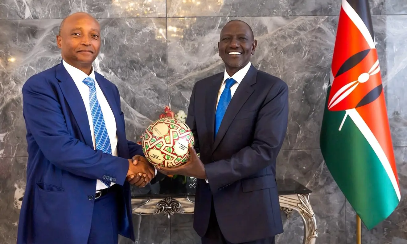 CAN 2027 : William Ruto réitère l'engagement du Kenya envers Patrice Motsepe