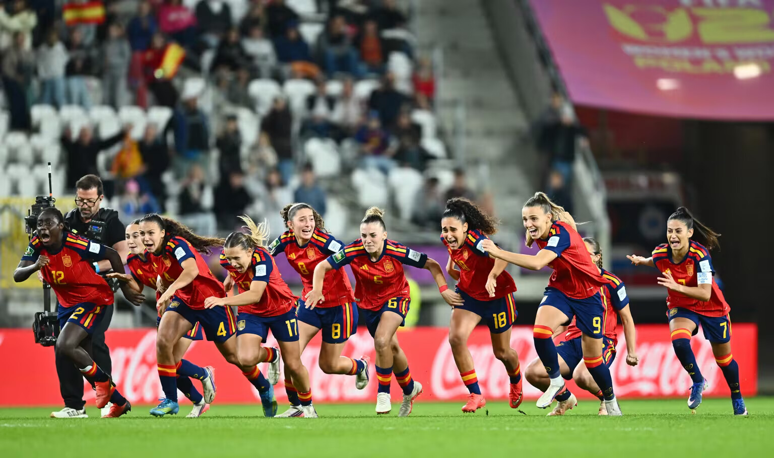 كأس العالم للسيدات تحت 20 عامًا: إسبانيا تتوج بطلة بعد انتصارها على كوريا الشمالية وتحصد لقبها الثاني.