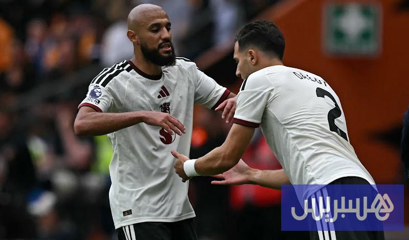 Peter Schmeichel expresses his dissatisfaction with Noussair Mazraoui's performance.