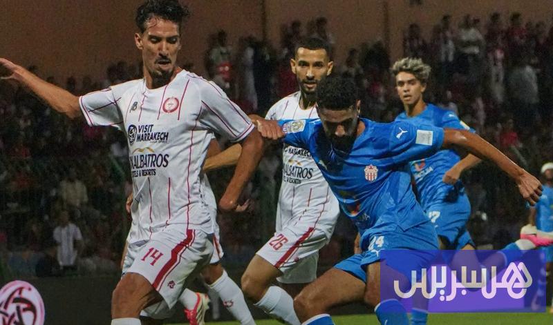 الحسنية حققت الفوز على الكوكب في مراكش.