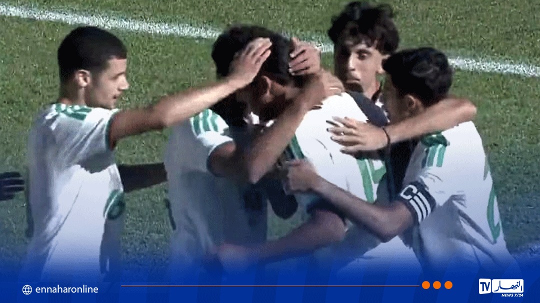 بالفيديو.. صنهاجي يحقق التقدم لشبان الخضر ضد جنوب أفريقيا