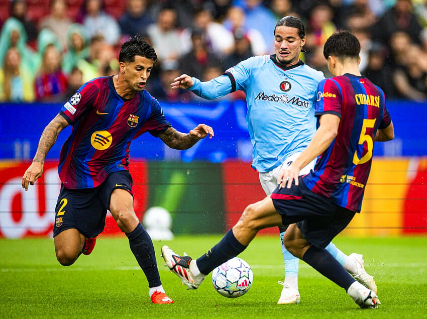 Champions League : Superbe performance de Hadj Moussa contre le Barça aujourd'hui ! (vidéo)