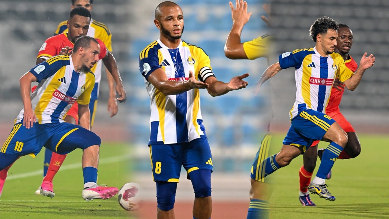 Qatar: Bennacer, Brahimi, and Ounas, the powerful Algerian trio of Al-Gharafa, make an impact