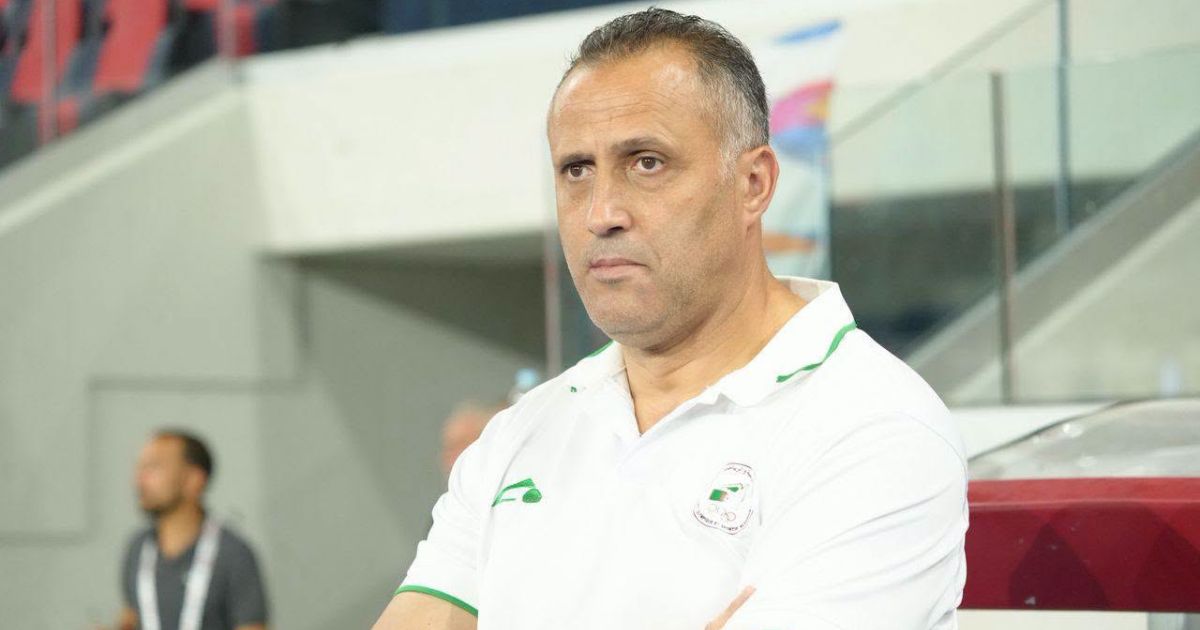 براهيم حمداني، المدرب الجديد للمنتخب الوطني الجزائري.