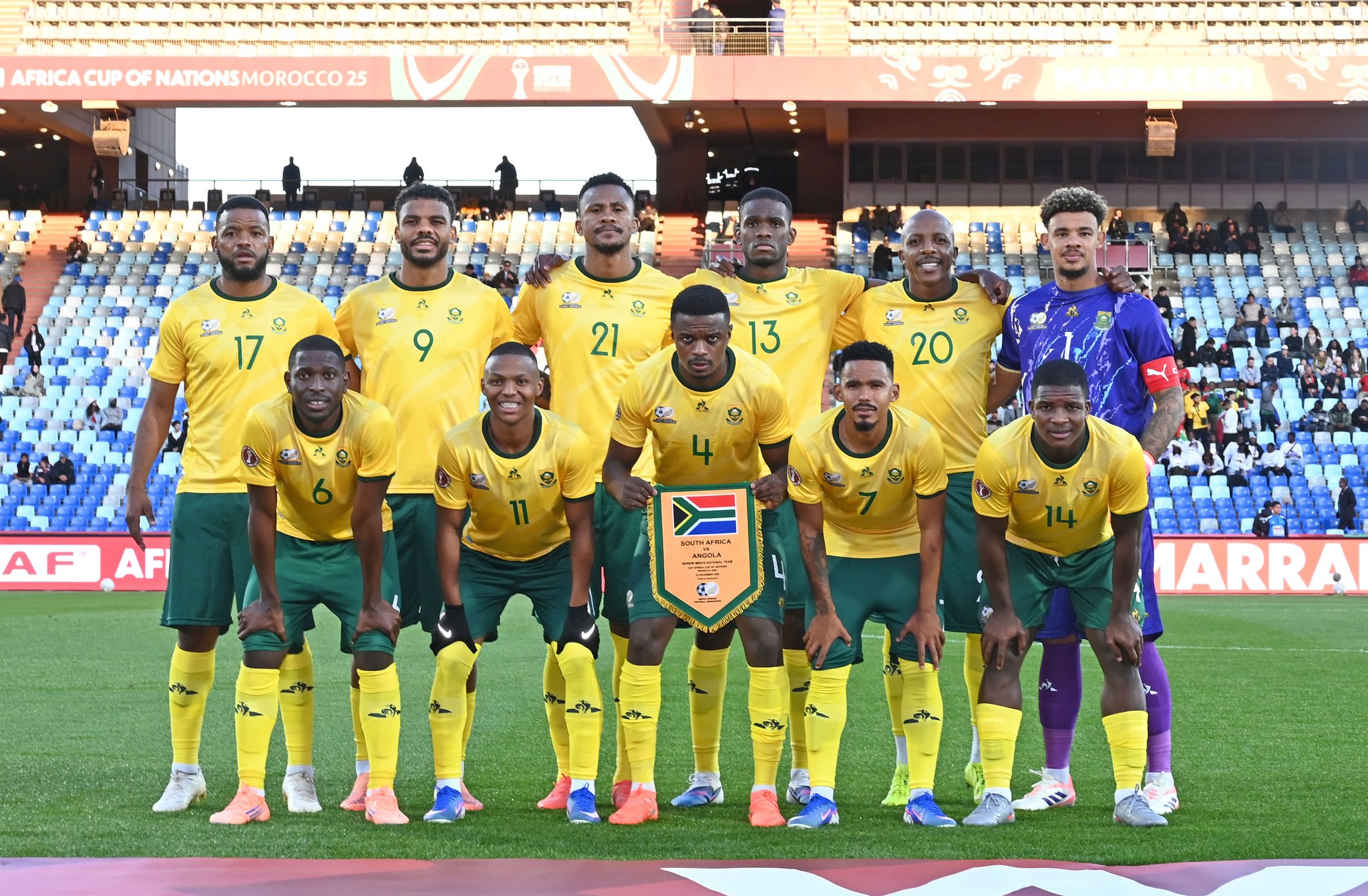 2027 Africa Cup of Nations qualifiers: Pitso Mosimane reveals his final squad for South Africa!