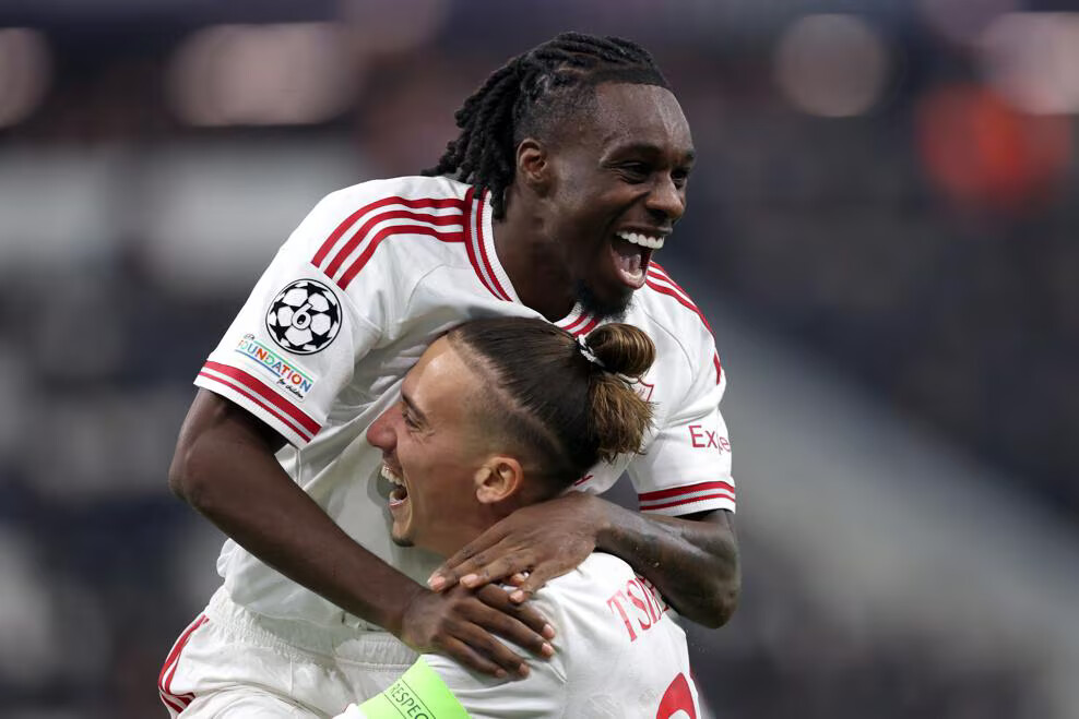 دوري أبطال أوروبا: ليفربول في حالة جيدة مع جيريمي فريمبونغ
