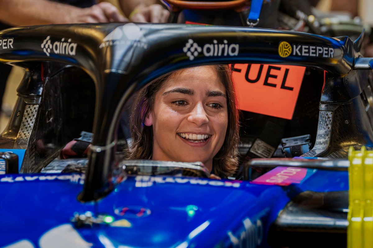 Jamie Chadwick rejoint un groupe restreint après son essai avec Williams F1.