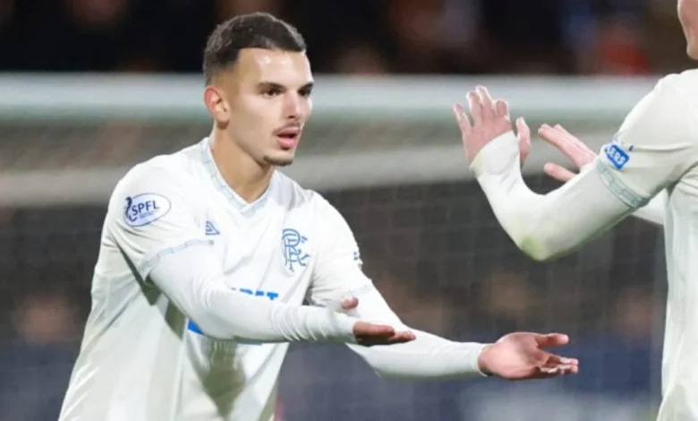 Bouanani sauve les Rangers de la défaite contre Hearts.