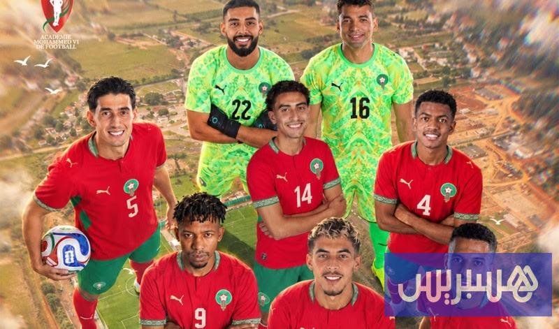أكاديمية محمد السادس تبرز بفخر لاعبيها.