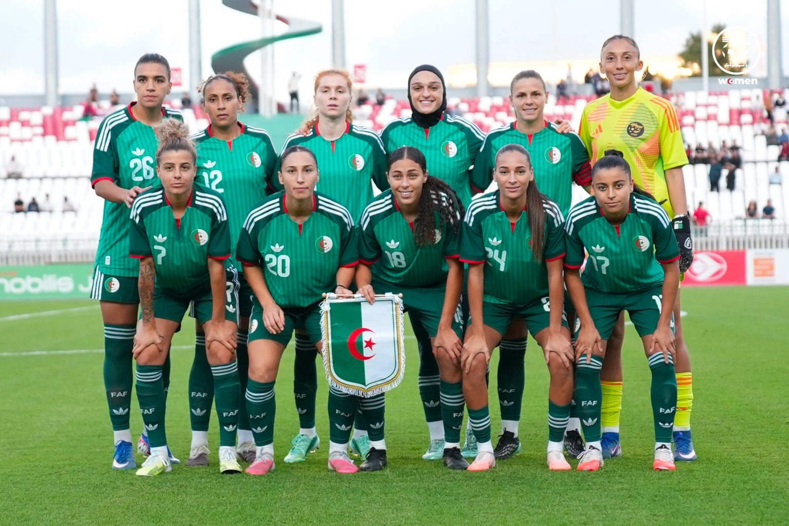 سيدات الجزائر يلتقين بوركينا فاسو في تصفيات أولمبياد 2028.