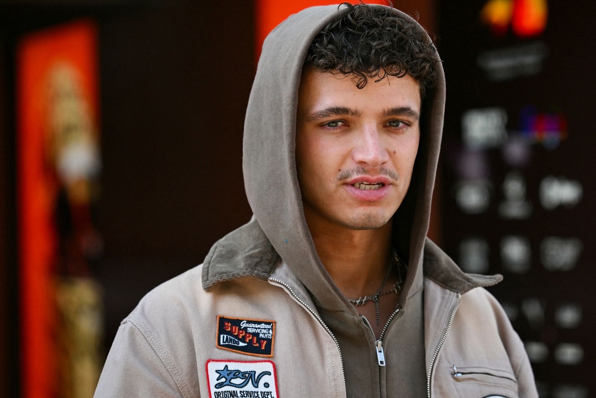Who had the most restless night last night: Lando Norris