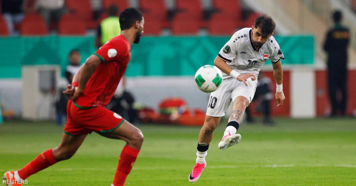 شهدت مباراة افتتاح خليجي 27 تعادل العراق وسلطنة عمان.
