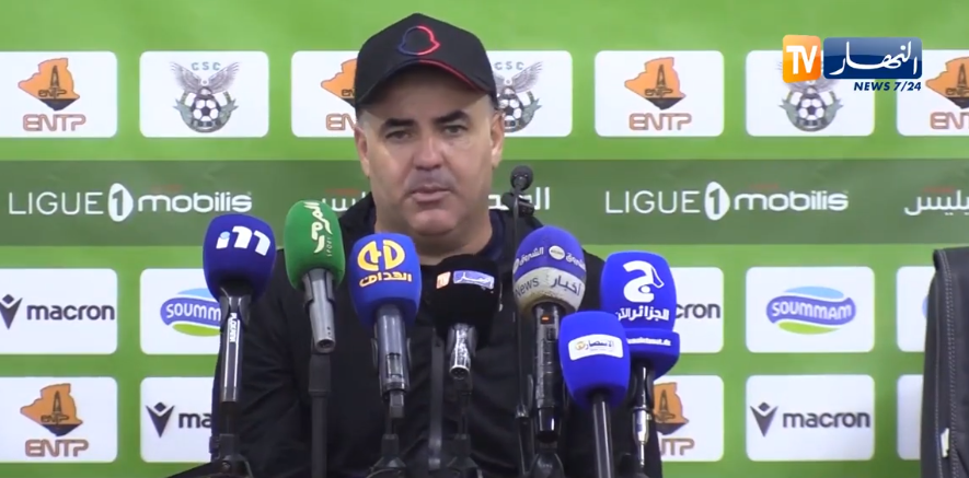 Tirki: "The credit goes to the players for our victory over CS Constantine."