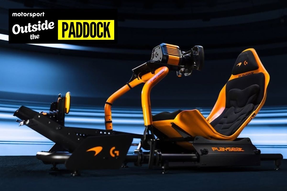 McLaren enthusiasts can now acquire a Formula 1-themed simulation setup for $900.