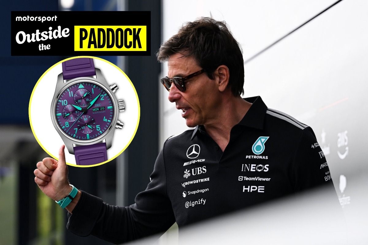 Why Toto Wolff donned two timepieces at the Singapore Grand Prix