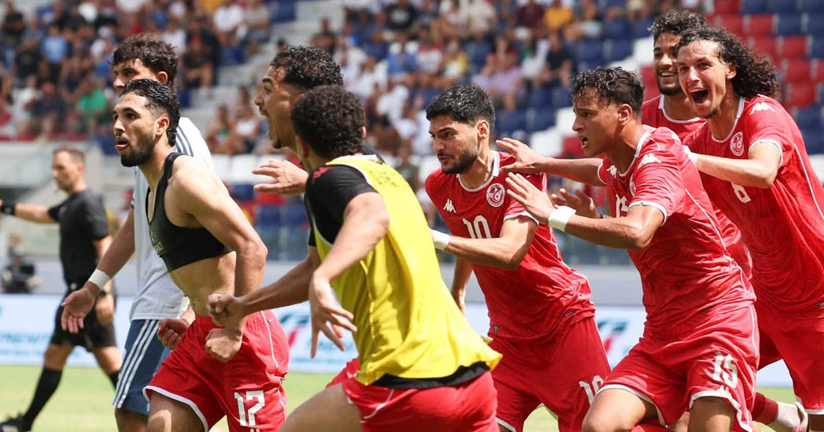 كرة القدم | منتخب تونس تحت 21 سنة يصل إلى نهائي الألعاب المتوسطية