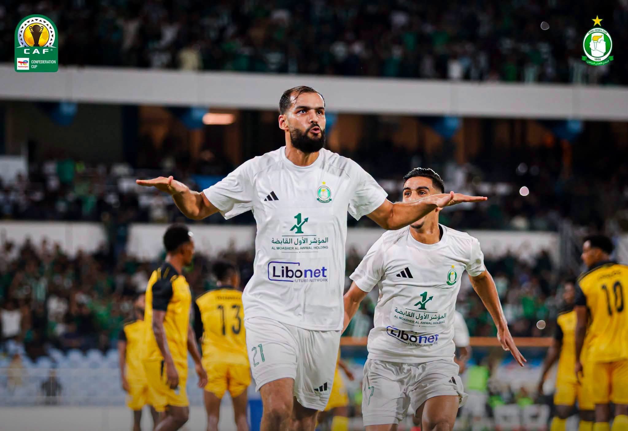 كأس الكاف: الأهلي طرابلس يحقق فوزاً واضحاً خارج الديار على ويلوالو.
