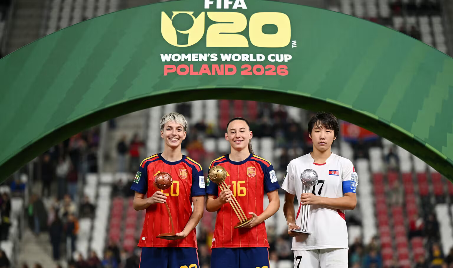U20 Women's World Cup: Comendador, Lopez, Dominguez, Spain claims all individual awards.