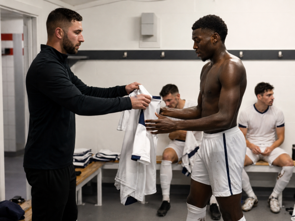 Why Not Every Footballer Undergoes a Shirt Change at Half-Time