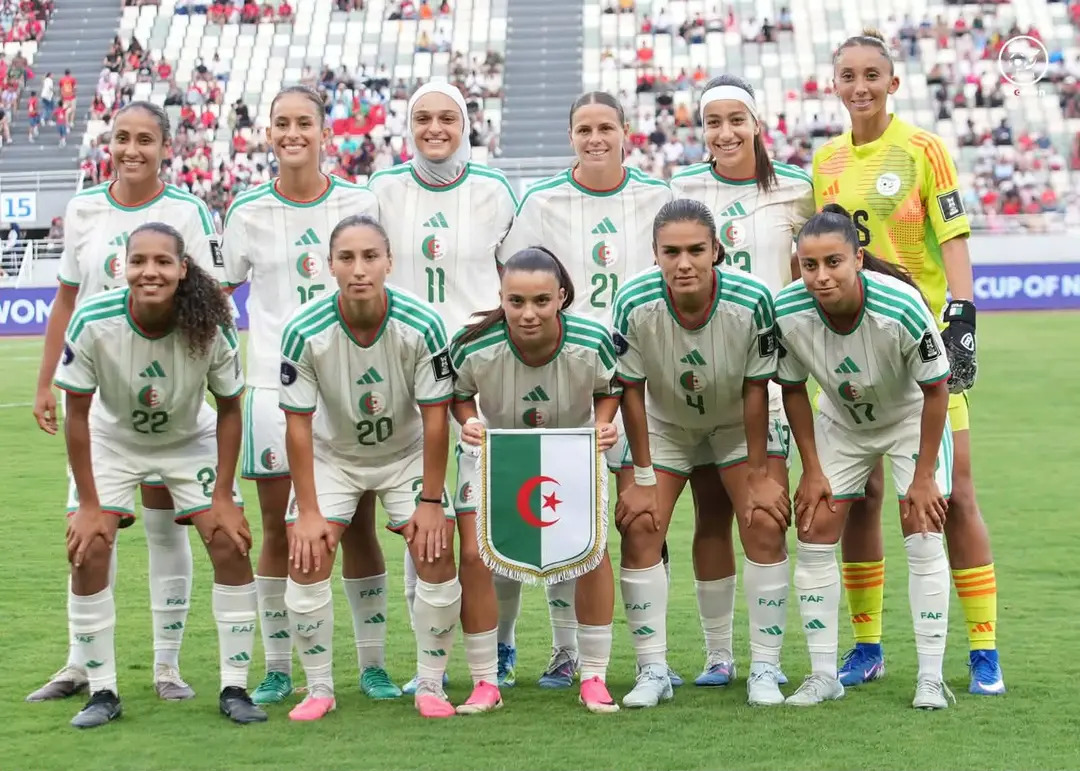 The "Greens" women's team secures a crushing victory over Central Africa with eight goals, bringing them closer to achieving their dream of participating in the Olympics.