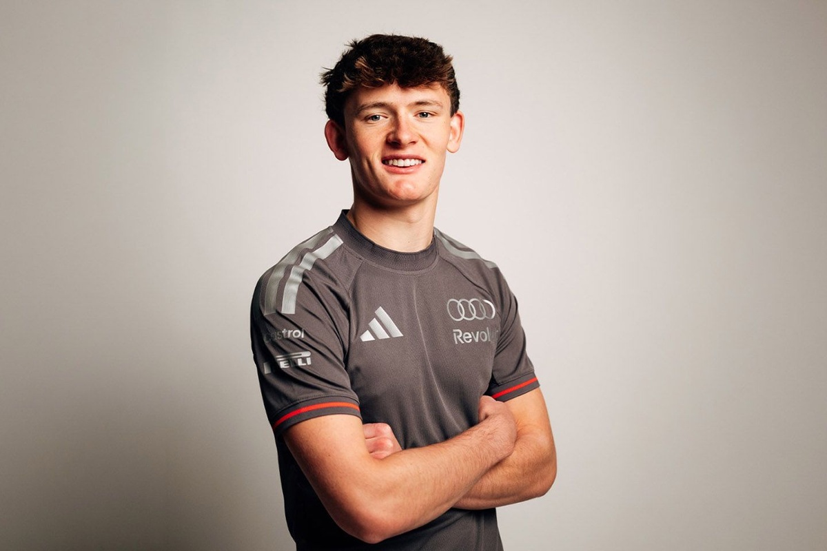 Audi offre à Freddie Slater, deuxième du championnat de F3, sa première expérience lors d'une séance d'essai en F1.