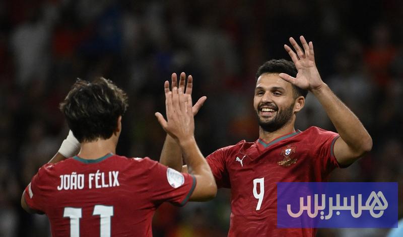 البرتغال تتصدر قائمة المتأهلين في دوري الأمم.