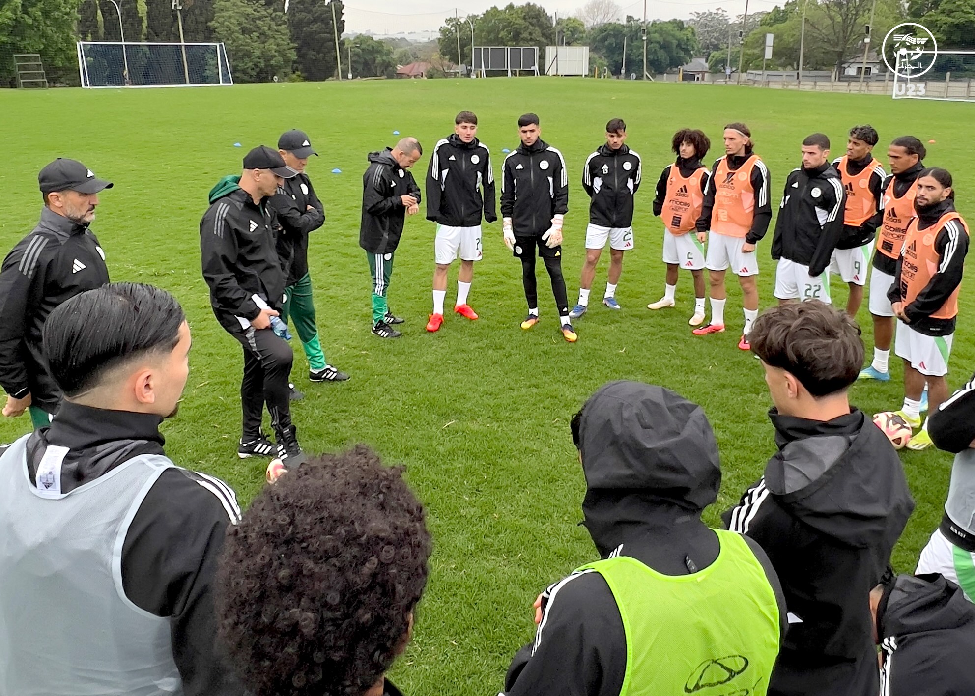 Les jeunes de Rafiq Saïfi commencent leur stage préparatoire à Johannesburg.