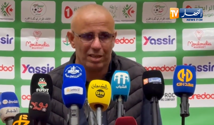 Mohamed Jbaili: "We lacked the final touch against Mouloudia de Oran."