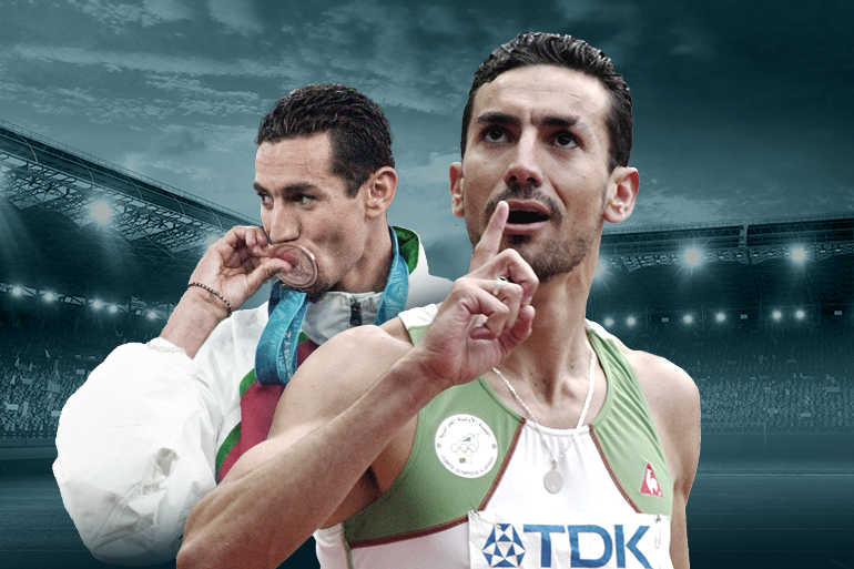 A message of support from the Olympic Committee for champion Said Qarni Issa Jbeir.