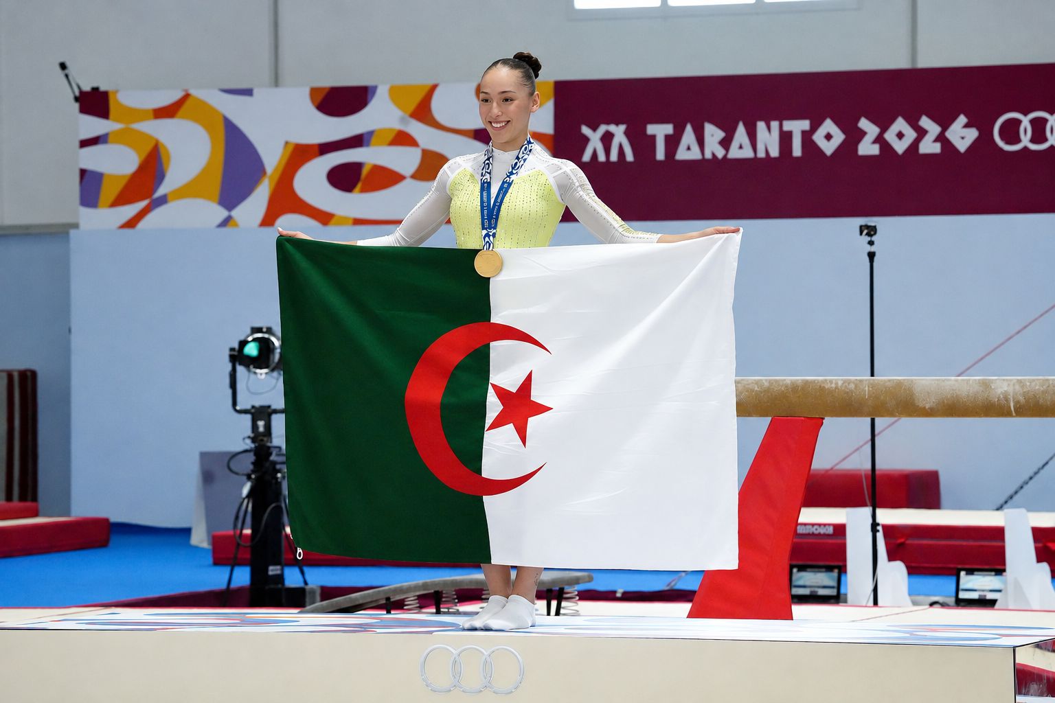 كيليا نيمور تحرز ميدالية ذهبية ثالثة: الجزائر تتألق في الألعاب المتوسطية 2026 هذا الأربعاء.