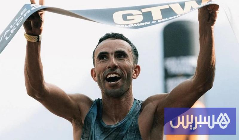 Al-Azawi sets a record in mountain running races.