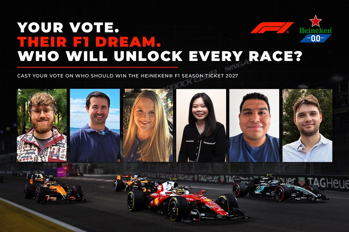 Qui décrochera le billet ultime pour la F1 cette année ? Le choix vous appartient…